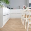 Fischgrätparkett Bauwerk Monopark Eiche Crema 45 B-Protect® – Ansicht 3 Fischgrätparkett Bauwerk Monopark Eiche Crema 45 B-Protect® – 3