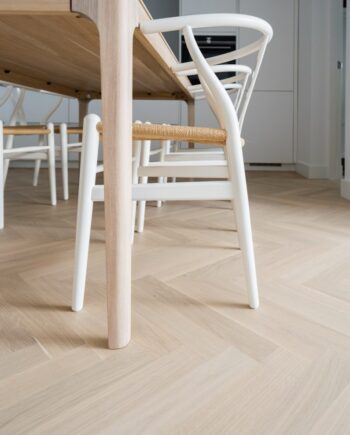 Fischgrätparkett Bauwerk Monopark Eiche Crema 45 B-Protect®