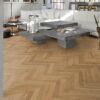 Kalasaba parkett Tamm Rustic 45 õlivahatatud – vaade 10 Fischgrätparkett Bauwerk Monopark Eiche Rustikal 45 Öl-Wachs – 10