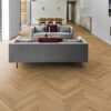 Kalasaba parkett Tamm Rustic 45 õlivahatatud – vaade 6 Fischgrätparkett Bauwerk Monopark Eiche Rustikal 45 Öl-Wachs – 6