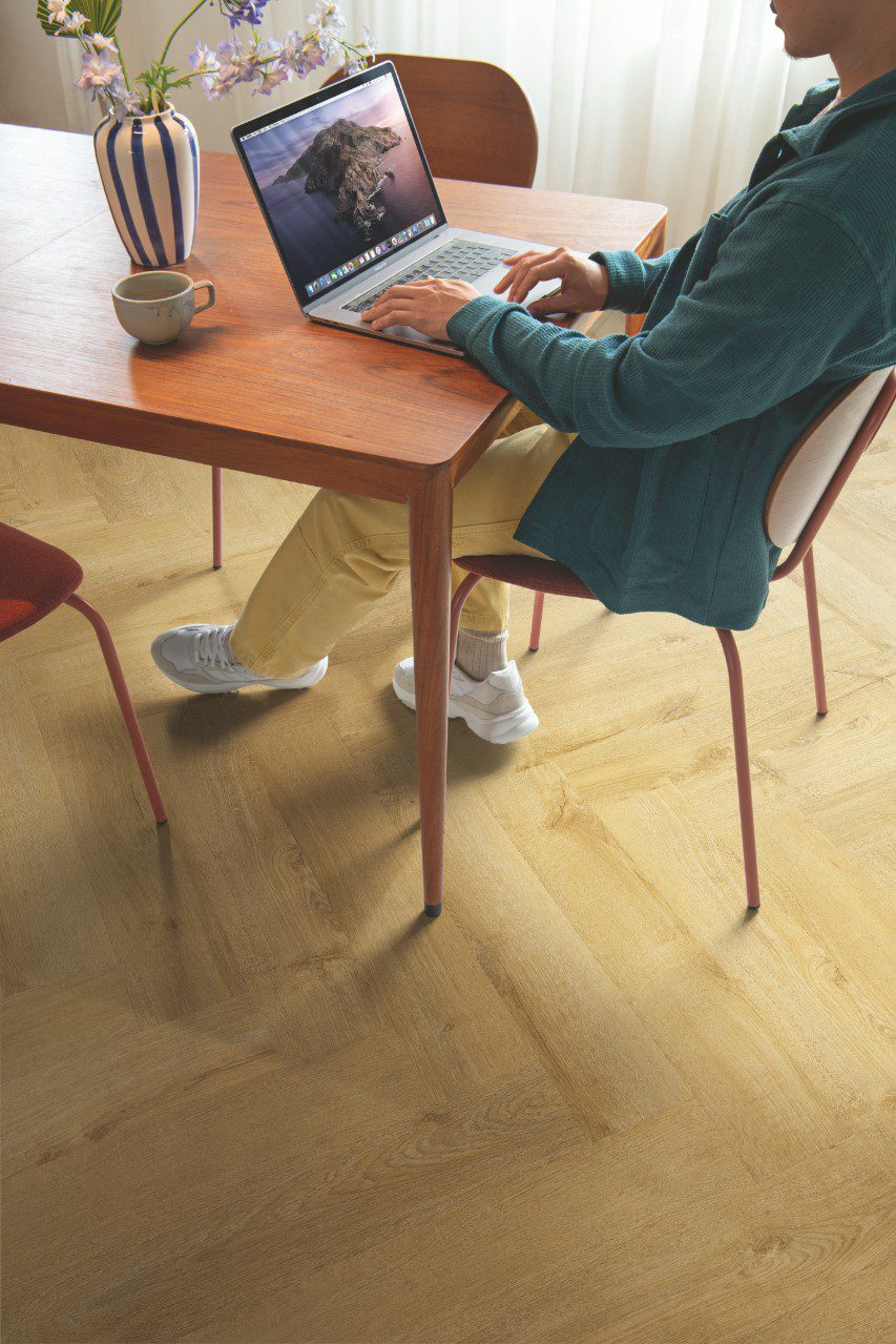 Fischgrät Vinylboden LVT Quick-Step Pristine Pristine Fall Oak Natural – 4