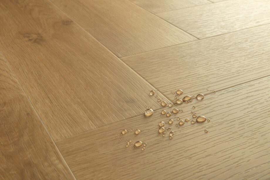 Fischgrät Vinylboden LVT Quick-Step Pristine Ocean Bliss Warm Honey – 2
