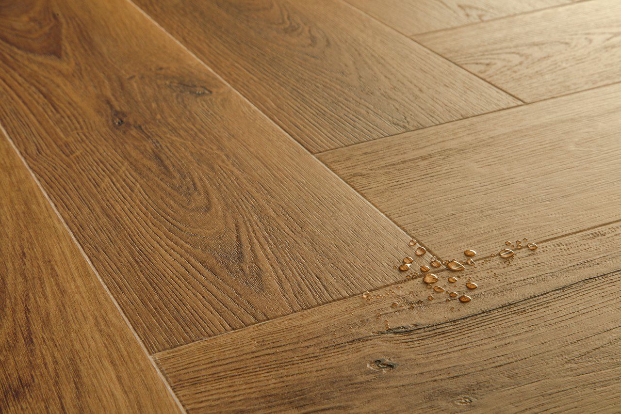 Vinylboden Fischgrät Quick-Step Botanic Caramel Oak – 2