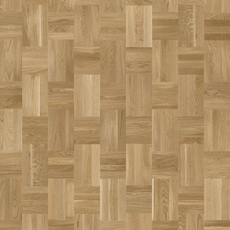 Design-Parkett Tarkett Noble Eiche Classic, Holländisches Muster, gebürstet, mattlackiert
