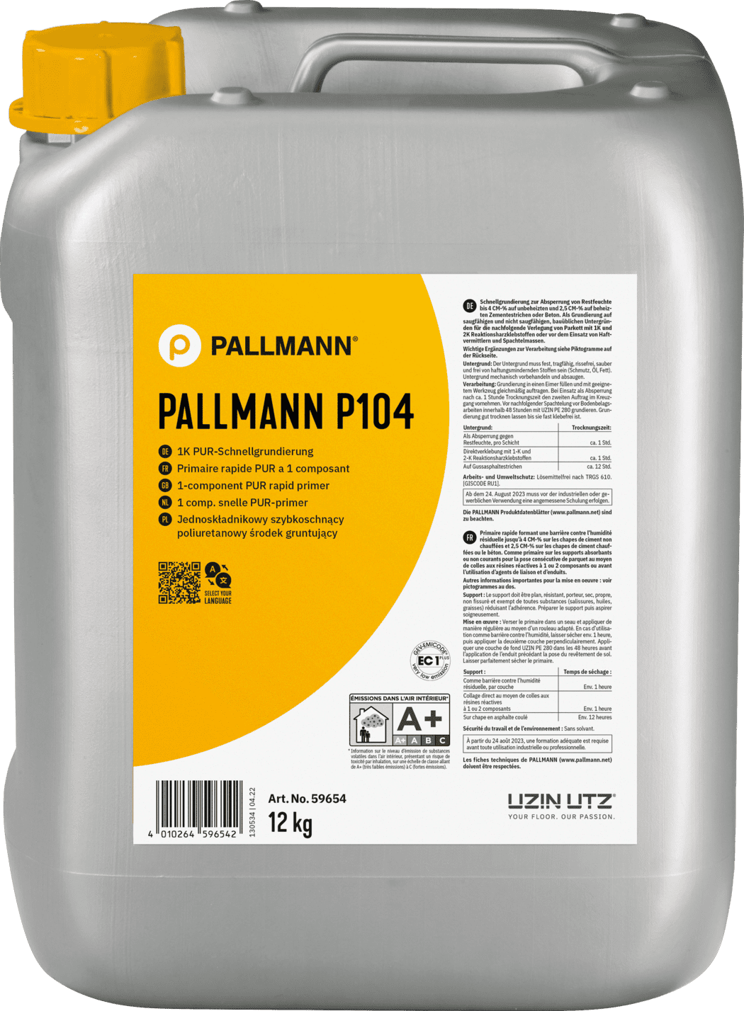 Pallmann P104 1K-Polyurethan-Grundierung 6 kg