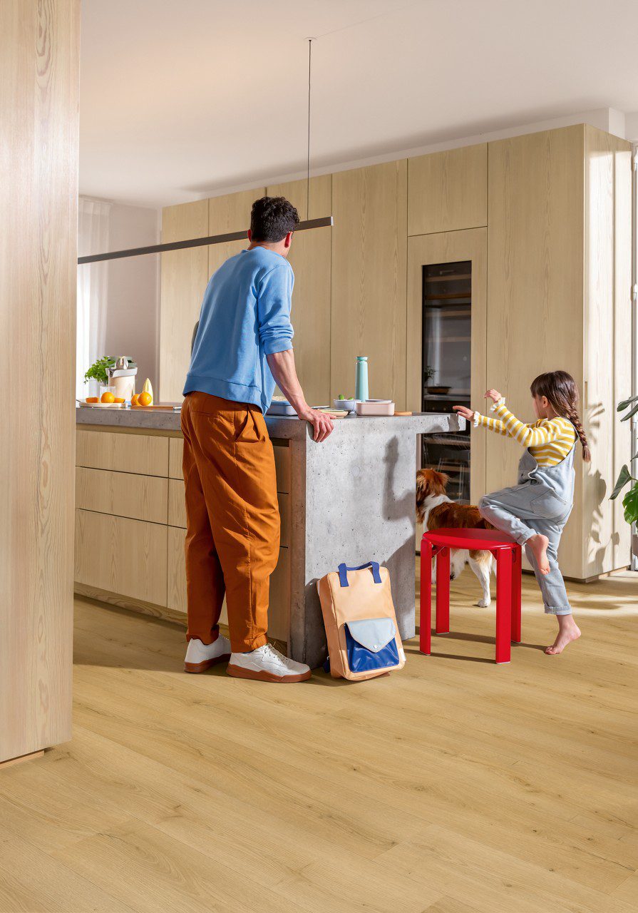 Klick Vinylboden Quick-Step Bloom Brushed Oak Honey – 18