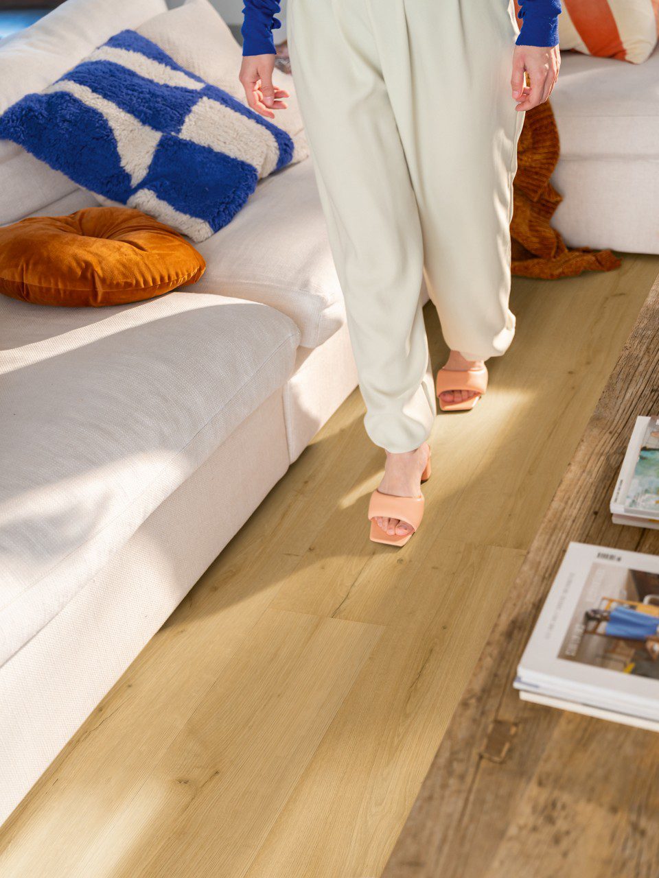 Klick Vinylboden Quick-Step Bloom Brushed Oak Honey – 7