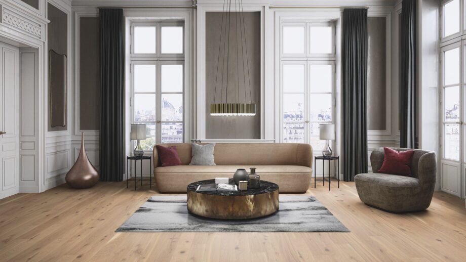Fertigparkett Bauwerk Casapark Eiche 46 Avorio Öl-Wachs 138mm – 9