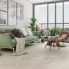 143869-2 Wasserfester Laminatboden in Fliesenoptik Concrete Beige, 8 mm, 32/AC4 – 2