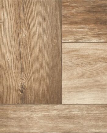 Matte Bodenfliese aus Feinsteinzeug in Holzoptik Suaro Beige, 42x42 cm, 8 mm, Beige, R10