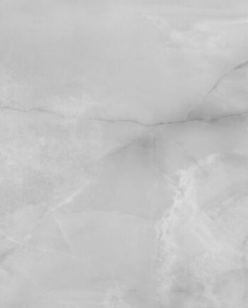 Matte Bodenfliese aus Feinsteinzeug in Marmoroptik Onix Pearl, 60x120 cm, 10,5 mm, Perlgrau