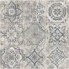 164301-2 Matte Bodenfliese aus Feinsteinzeug mit Muster GPT1034 Blue, 60x60 cm, 8 mm, blaues Muster, R9 – 2