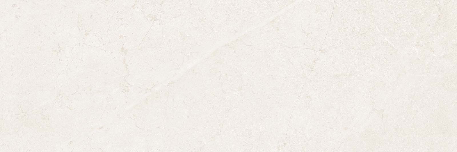 Matte Keramik-Wandfliese in Steinoptik Tau Lithos Wall White, 30x90 cm, 8,7 mm, Weiß, rektifiziert
