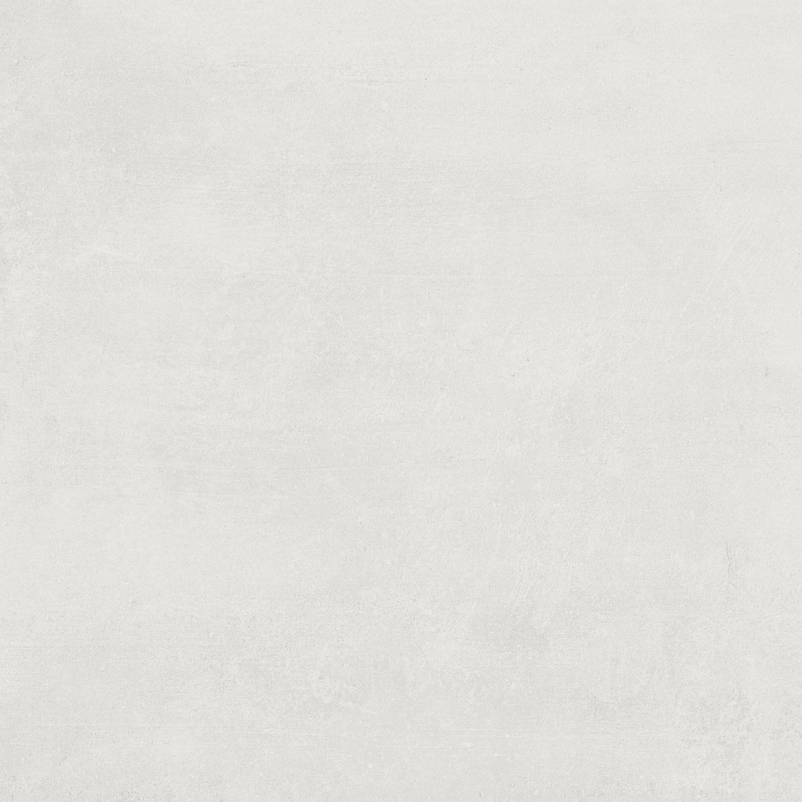 Matte Bodenfliese aus Feinsteinzeug in Betonoptik Tau Lema White, 120x120 cm, 9 mm, Weiß, R10, rektifiziert