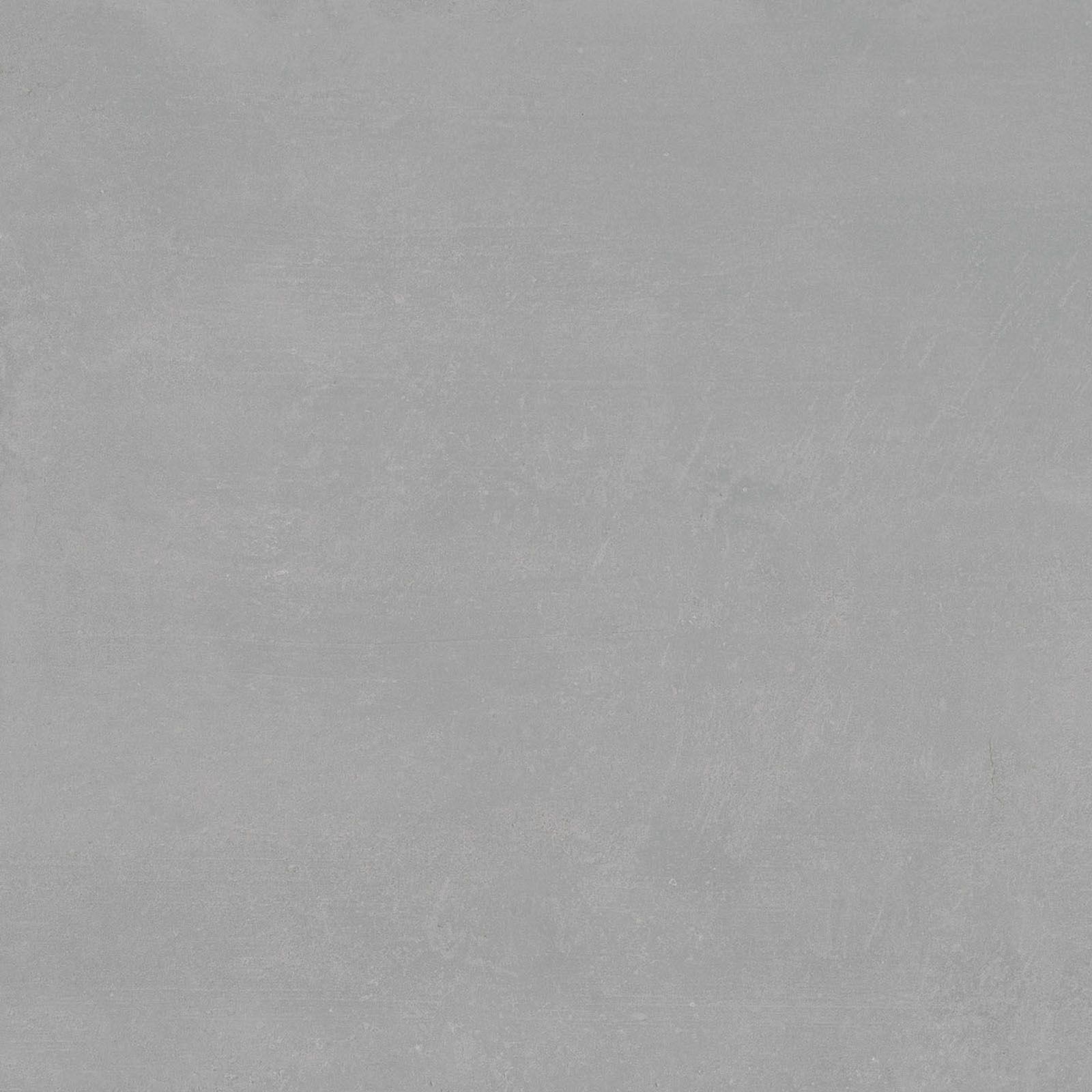Matte Bodenfliese aus Feinsteinzeug in Betonoptik Tau Lema Silver, 120x120 cm, 9 mm, Silbergrau, R10, rektifiziert