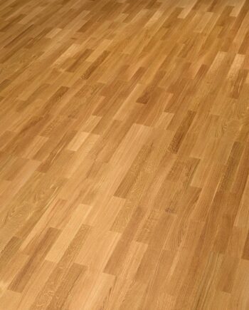 3-Stab Parkett Thede & Witte Euro 3-strip, Eiche Natur, matt lackiert, 2200 x 204 x 14 mm