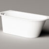 Sisseehitatav kivivann PAA VARIO L B 168×75 cm, ümar nurk B, läikiv kivimass 10 PAA VARIO L B Einbau-Badewanne aus Mineralguss 168x75 cm, abgerundete Ecke B, glänzend – 10