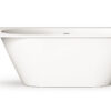 Mõõdu järgi kivivann PAA DECO SHAPE RE D 170–200×82,5 cm, matt Silkstone PAA DECO SHAPE RE D Badewanne nach Mass aus Silkstone 170–200x82,5 cm, matt