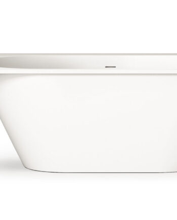 PAA DECO SHAPE RE D Badewanne nach Mass aus Silkstone 170–200x82,5 cm, matt