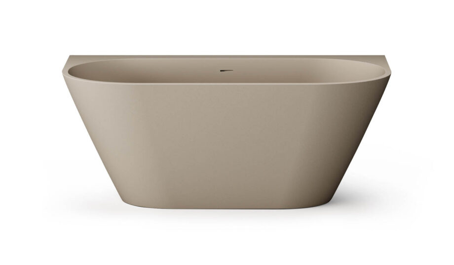 Seinaäärne kivivann PAA DECO WALL 166×81 cm, matt Silkstone 4 Vorwand-Badewanne PAA DECO WALL 166x81 cm, Silkstone – 4