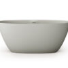 Eraldiseisev kivivann PAA PERLA 145 145×71 cm, matt Silkstone 5 PAA PERLA 145 freistehende Badewanne aus Silkstone 145x71 cm, matt – 5
