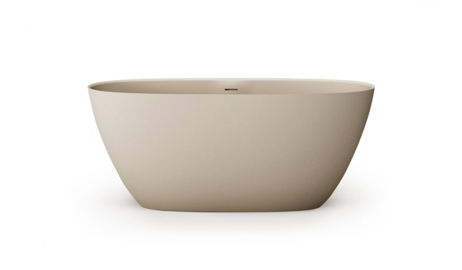 Eraldiseisev kivivann PAA PERLA 145 145×71 cm, matt Silkstone 6 PAA PERLA 145 freistehende Badewanne aus Silkstone 145x71 cm, matt – 6