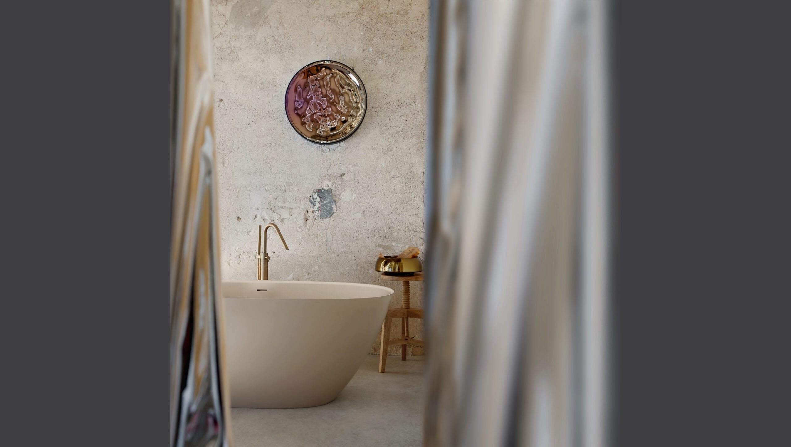 PAA PERLA 145 freistehende Badewanne aus Silkstone 145x71 cm, matt – 4
