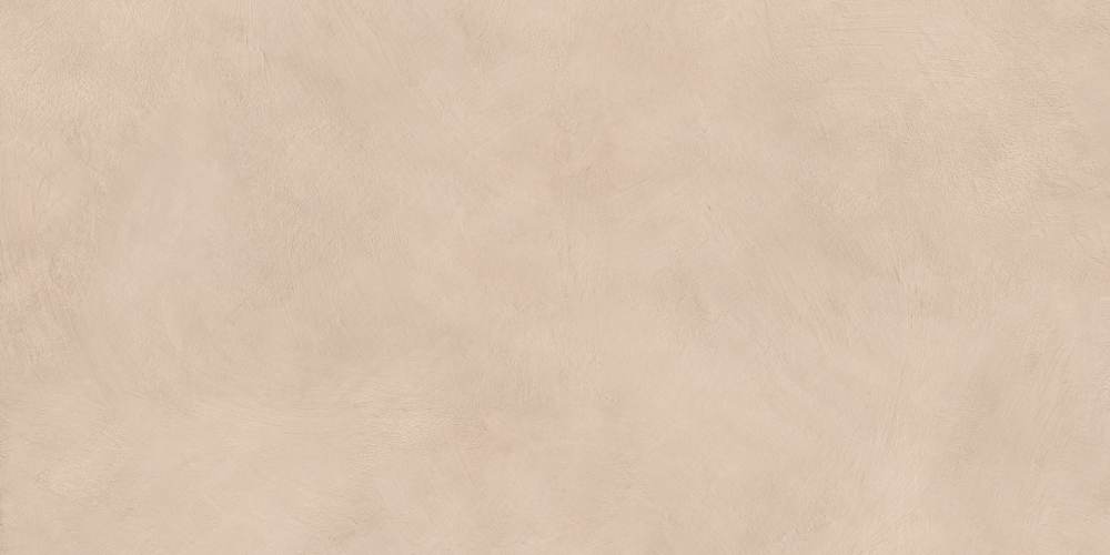 Unifarbene Feinsteinzeug Bodenfliese ABK Alterego Cream, 60x120 cm, 8,5 mm, natur matt, rutschhemmend R10