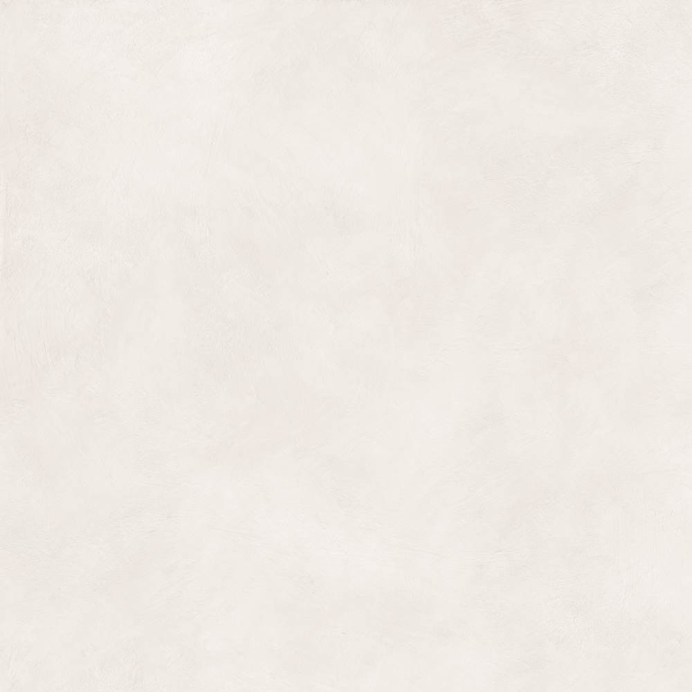 Unifarbene Feinsteinzeug Bodenfliese ABK Alterego Milk, 120x120 cm, 8,5 mm, natur matt, rutschhemmend R10