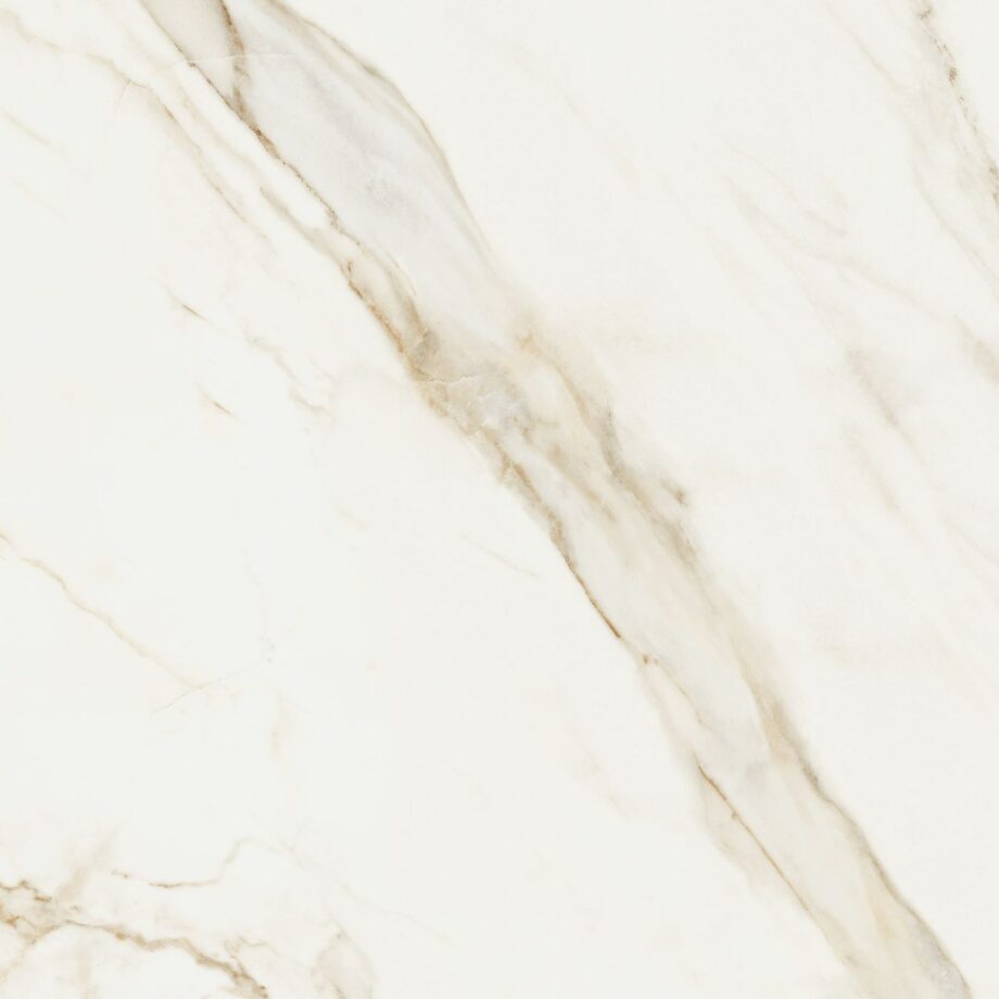 Feinsteinzeug in Marmoroptik ABK Sensi Up Calacatta Gold, 80x80 cm, 8,5 mm, poliert (lux) – 2