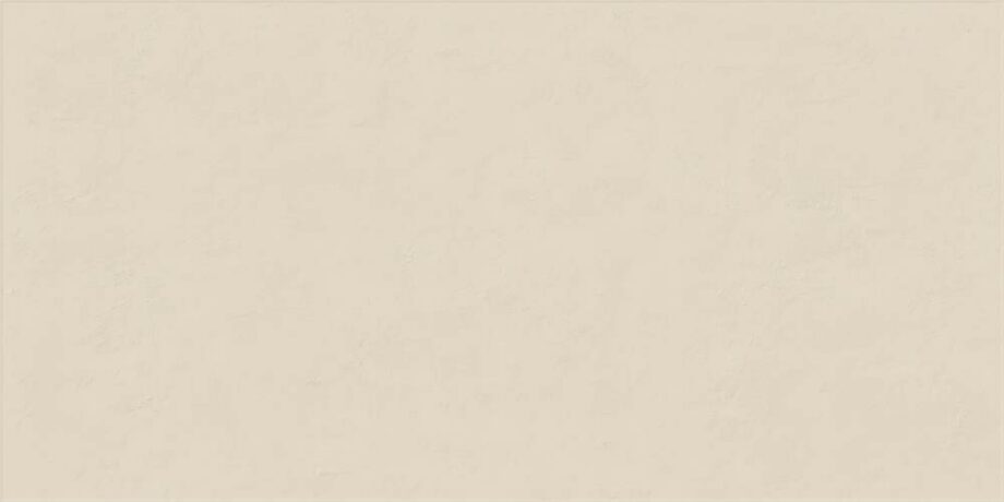 Unifarbene keramische Wandfliese ABK Wide&Style Mini Alabaster, 60x120 cm, 7 mm, matt