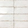 189187-2 Glänzende Keramik-Wandfliese mit gealterten Kanten Dune Antiga Blanco, 6,9x24 cm, 9 mm, Weiß – 2