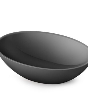 Aufsatzwaschbecken PAA PERLA 51x35,5 cm, Graphite schwarz