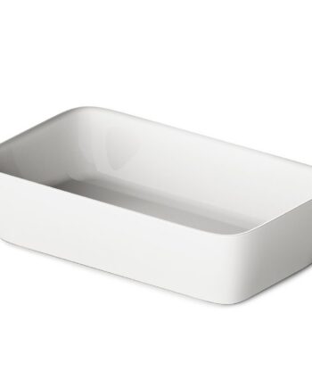Aufsatzwaschbecken PAA QUADRO ON 55,5x33,5 cm, Mineralguss