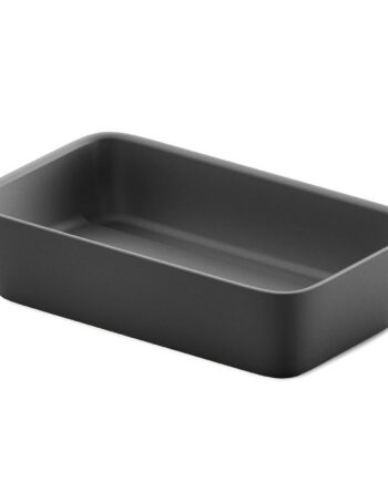 Aufsatzwaschbecken PAA QUADRO ON 56x34 cm, Graphite schwarz
