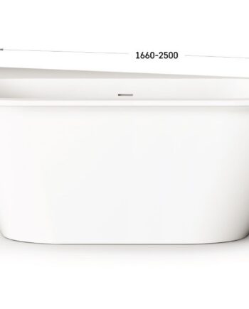 Badewanne nach Mass PAA DECO SHAPE M, Silkstone