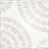 Gemusterte Bodenfliese aus Feinsteinzeug in Zementfliesen-Optik Dune Atlantique Bayonne, 20x20 cm, 9 mm, Glaspasten-Relief
