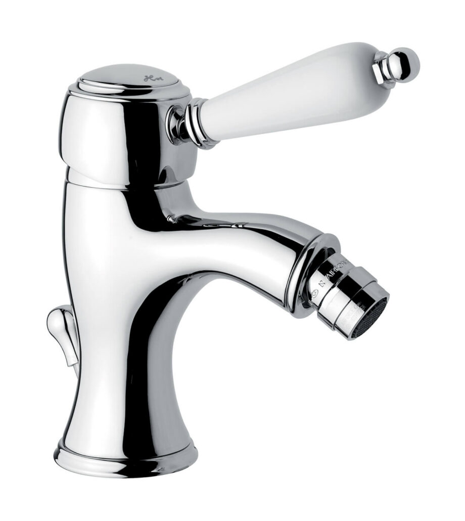 Bidetarmatur Emmevi Laguna 40064 mit Ablaufgarnitur, Chrom Bidetarmatur Emmevi Laguna 40064 mit Ablaufgarnitur