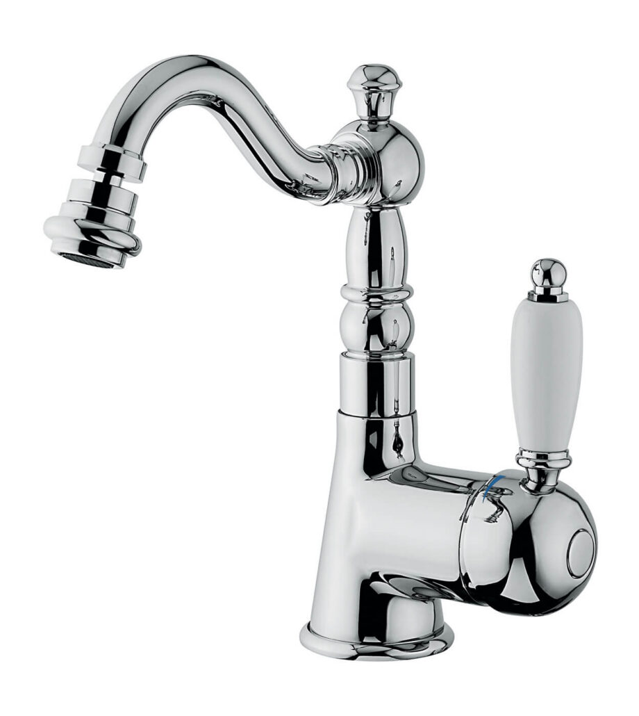 Bidetarmatur Emmevi Laguna 40514 mit Ablaufgarnitur, Chrom Bidetarmatur Emmevi Laguna 40514 mit Ablaufgarnitur