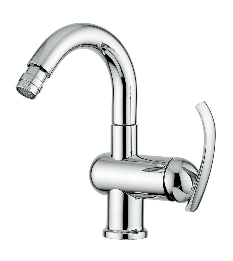 Bidetarmatur Emmevi Ramses 72074 mit Ablaufgarnitur, Chrom Bidetarmatur Emmevi Ramses 72074 mit Ablaufgarnitur