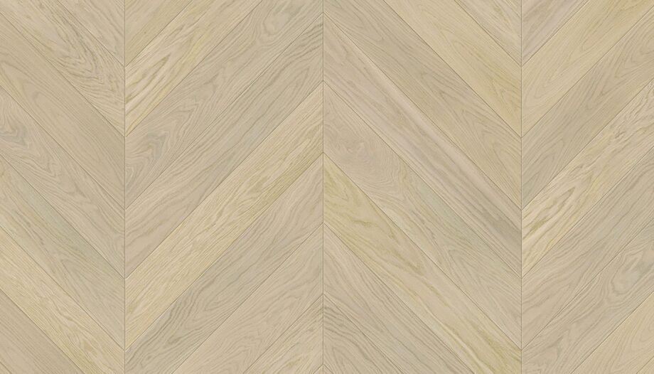 Chevron Parkett Eiche Esta Nordic S Linen extramatt lackiert – Nahaufnahme Chevron Parkett Eiche Esta Nordic S Linen extramatt lackiert – 2