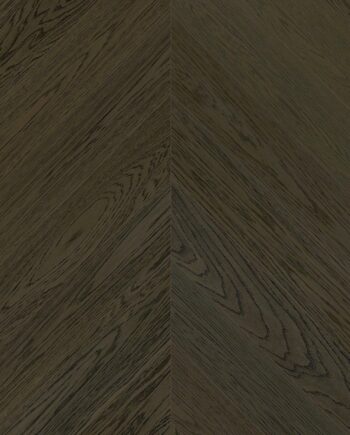 Chevron Parkett Eiche Natur gefast anthrazitgrau matt versiegelt