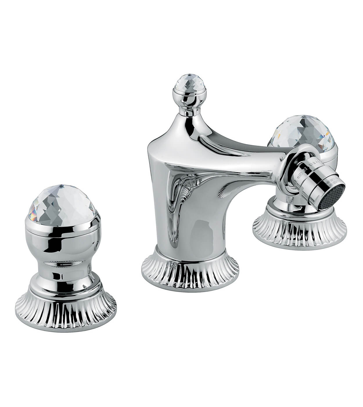Dreiloch-Bidetarmatur Emmevi The One Leda 98044 mit Ablaufgarnitur – 2