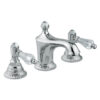 Dreiloch-Waschtischarmatur Emmevi The One Atena 98033 mit Ablaufgarnitur, Chrom, Mit klarem Kristall Dreiloch-Waschtischarmatur Emmevi The One Atena 98033 mit Ablaufgarnitur – 2