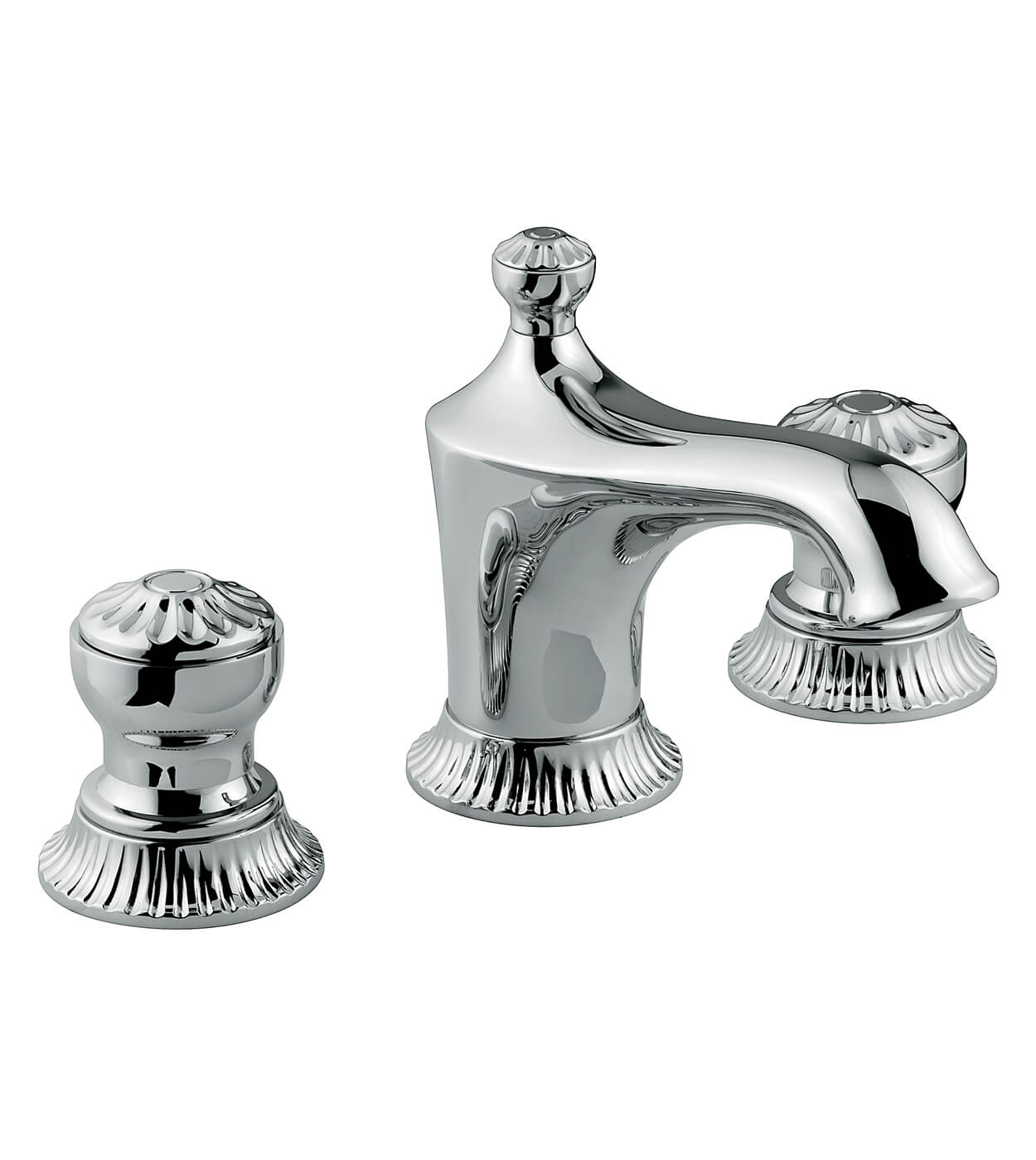 Dreiloch-Waschtischarmatur Emmevi The One Leda 98033 mit Ablaufgarnitur