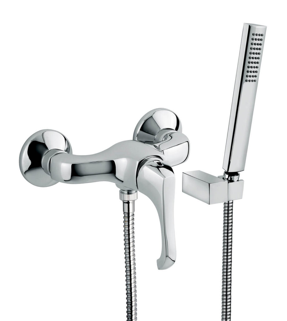 Duscharmatur Emmevi Ares 76002, Chrom, Armatur + Brauseset Duscharmatur Emmevi Ares 76002 – 2