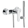 Duscharmatur Emmevi Nefer 77002, Chrom, Armatur + Brauseset Duscharmatur Emmevi Nefer 77002 – 2