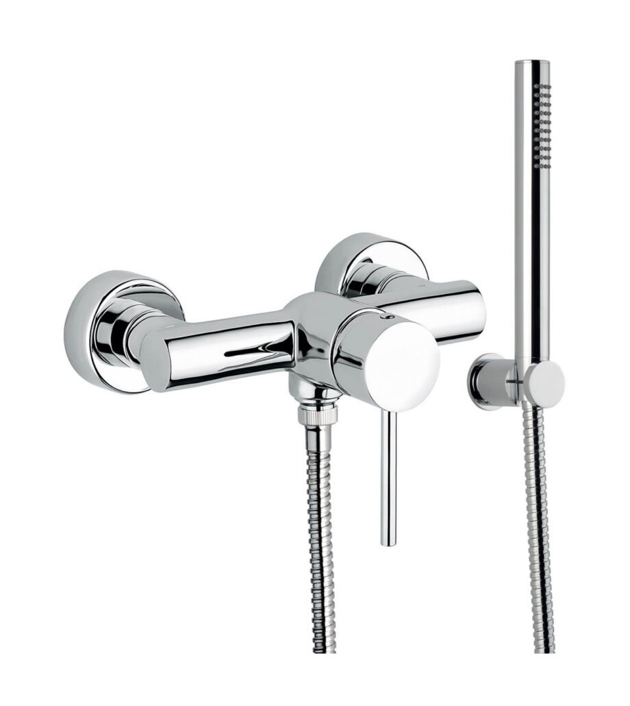Duscharmatur Emmevi Piper 45002, Chrom, Armatur + Brauseset Duscharmatur Emmevi Piper 45002 – 2