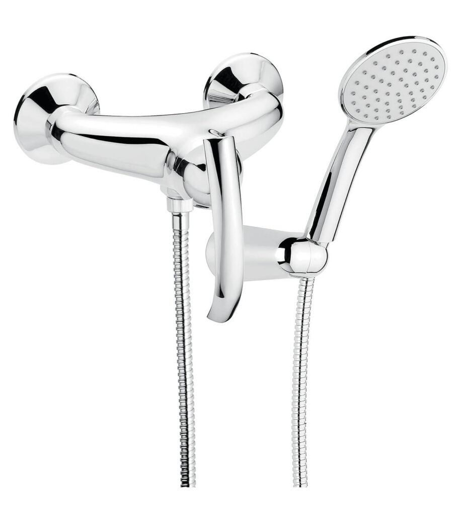 Duscharmatur Emmevi Ramses 72002, Chrom, Armatur + Brauseset Duscharmatur Emmevi Ramses 72002 – 2