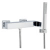 Duscharmatur Emmevi Siris 47002, Chrom, Geschlossener Hebel, Armatur + Brauseset Duscharmatur Emmevi Siris 47002 – 4